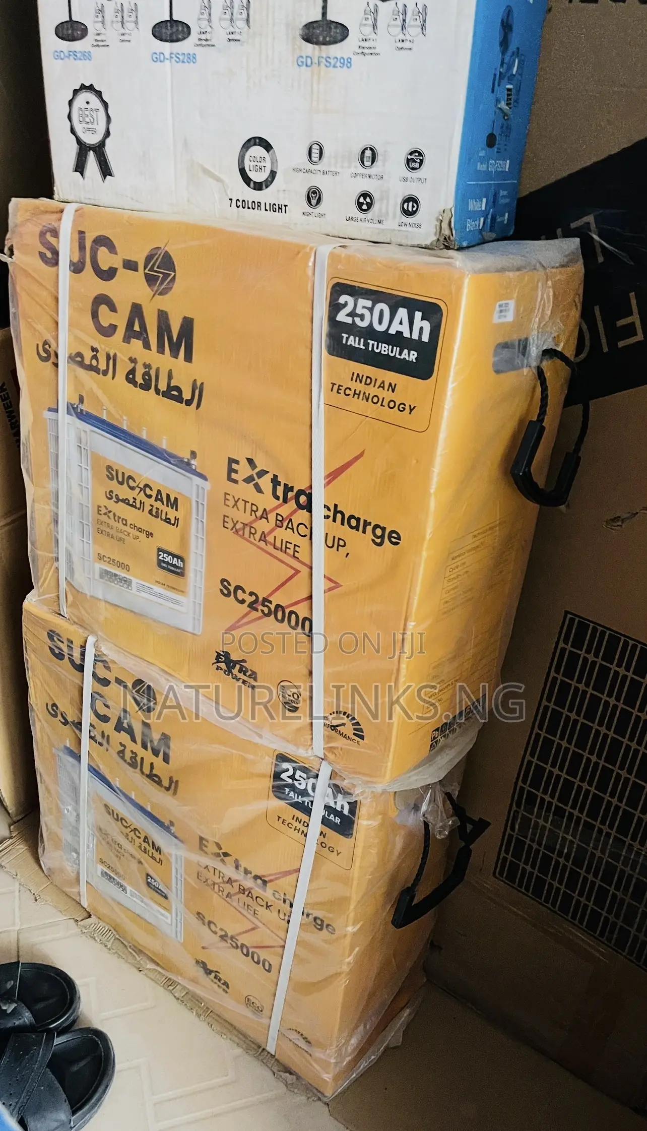 250Ah Succam Indian Tubular Battery