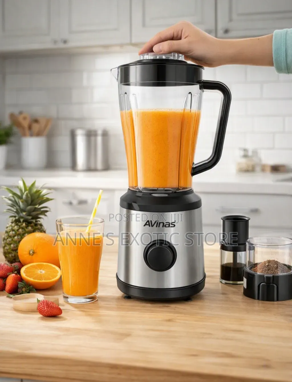 Avinas AV-126 4-in-1 Multi-Function Nutrient Blender – 1800W
