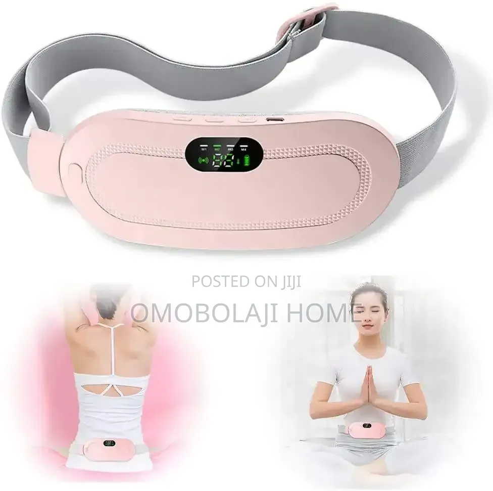 Portable Menstrual Heating Pad - Cordless Cramp Relief Massage Belt