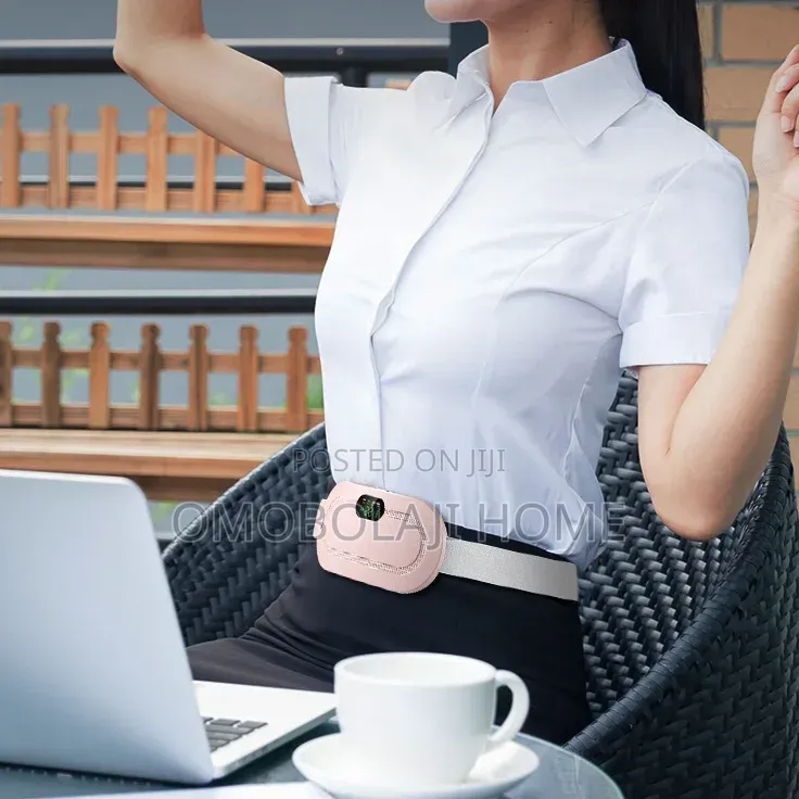 Portable Menstrual Heating Pad - Cordless Cramp Relief Massage Belt