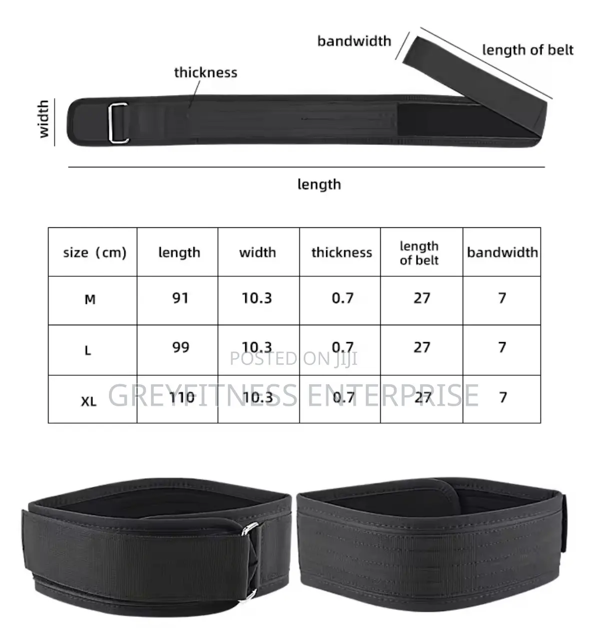 Back Support Heavy Weight Lifting Belt