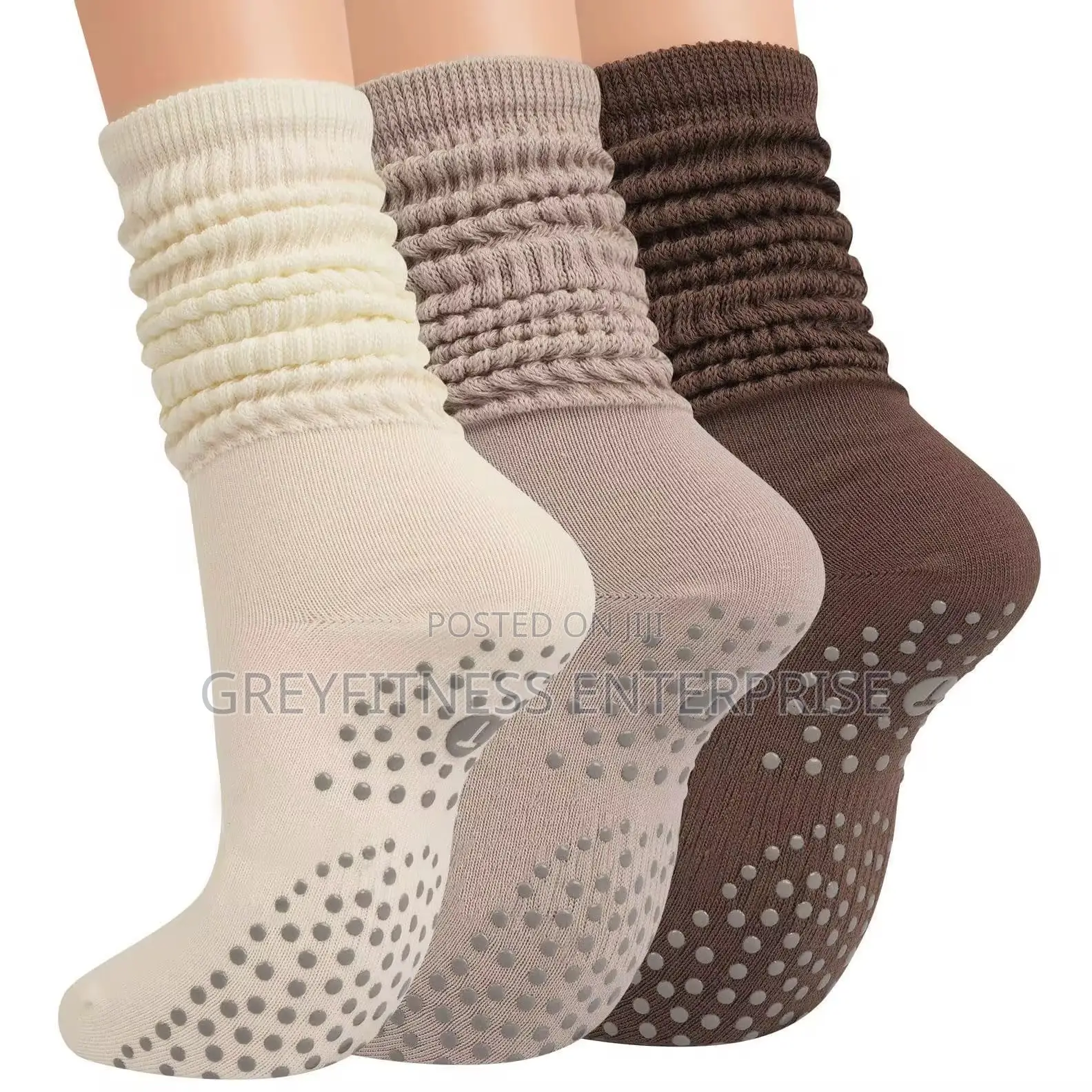 Anti Slip Pilates Silicone Socks