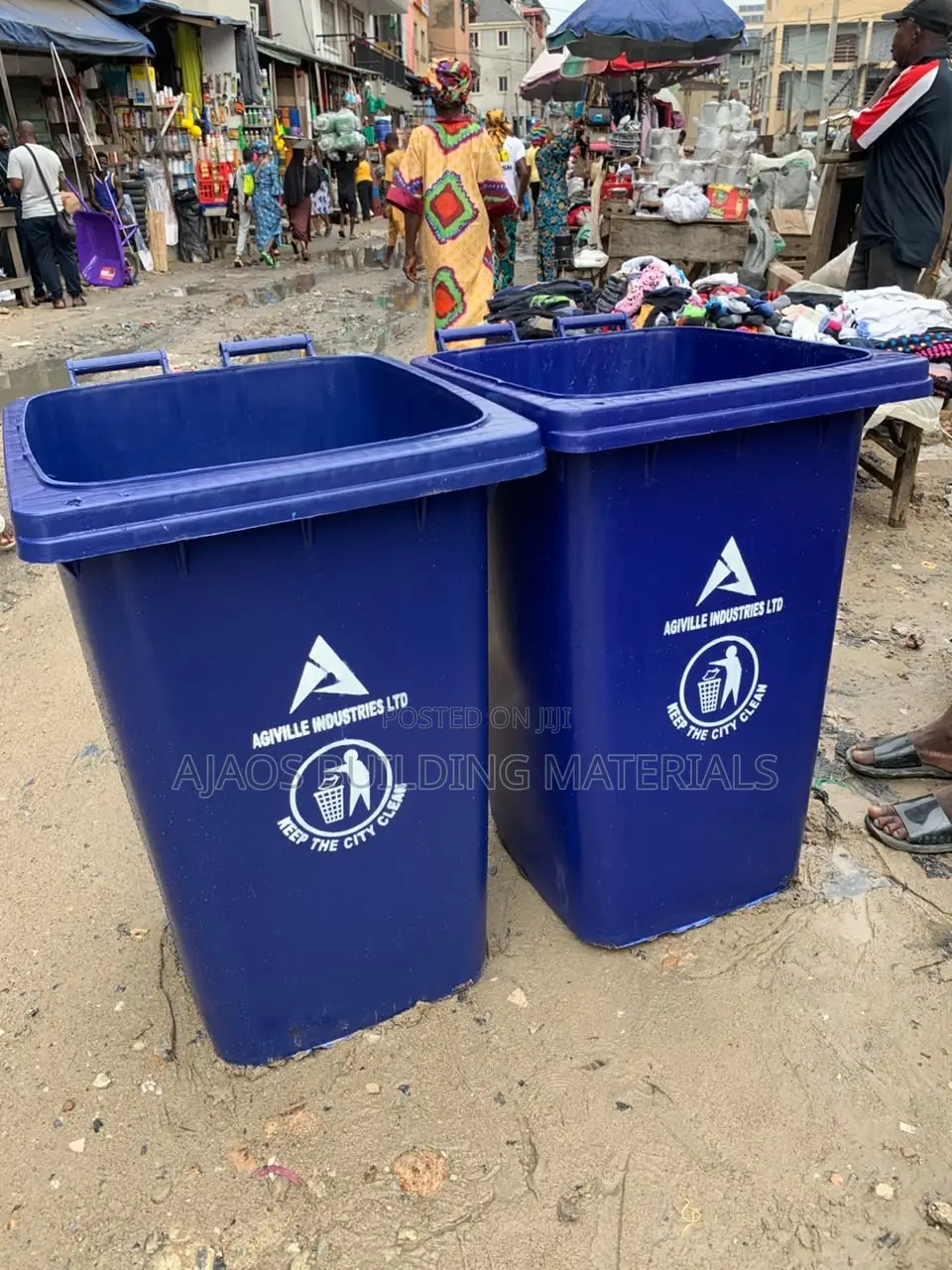240L Agiville Industrial Waste Bin