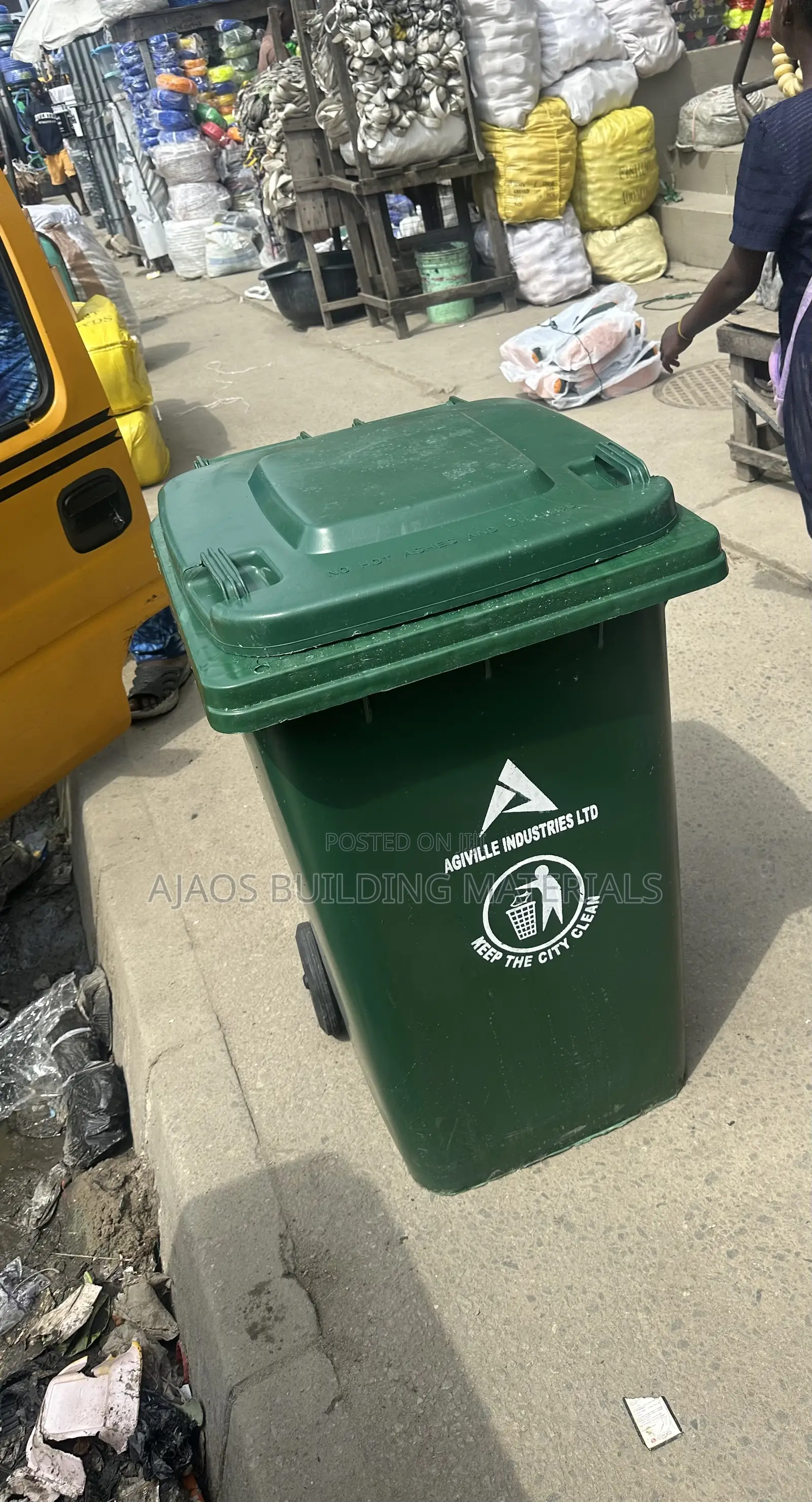 240L Agiville Industrial Waste Bin