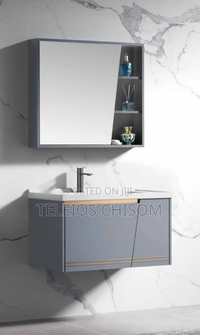 80cm Bathroom Cabinet With Mirror