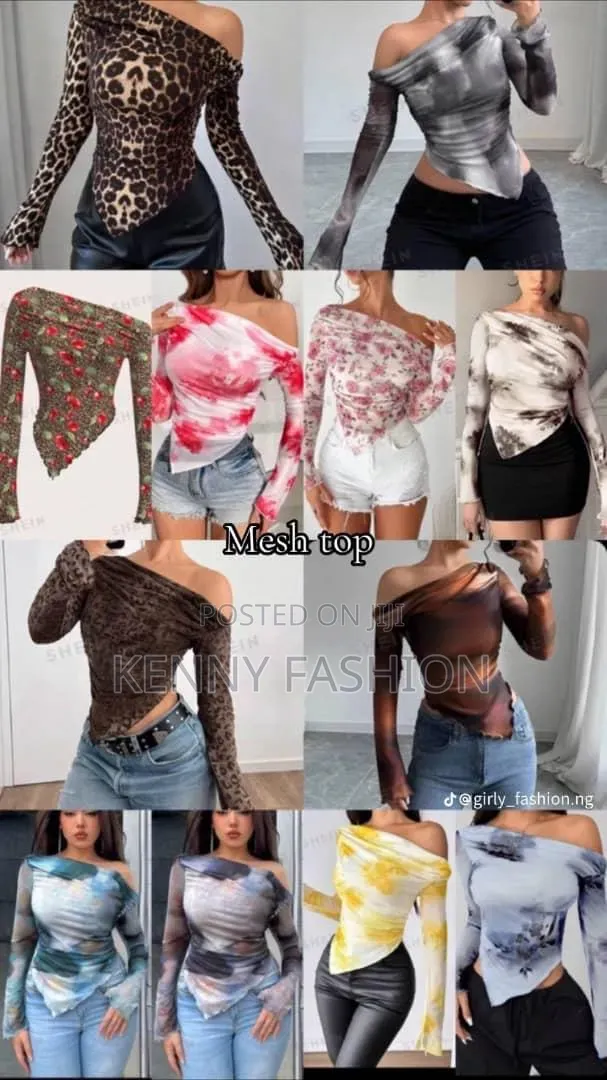 Quality Luxury Tops for Ladies Available in Different Sizes