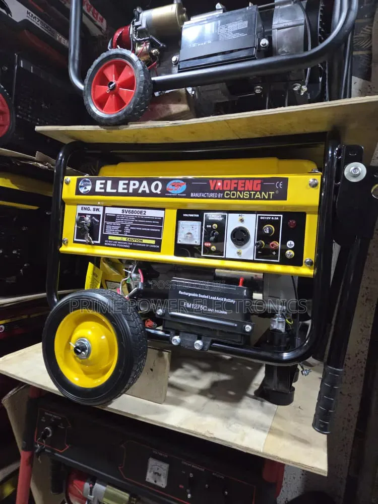 Buy Elepaq 4.5kVA Petrol Generator – 100% Copper Coil