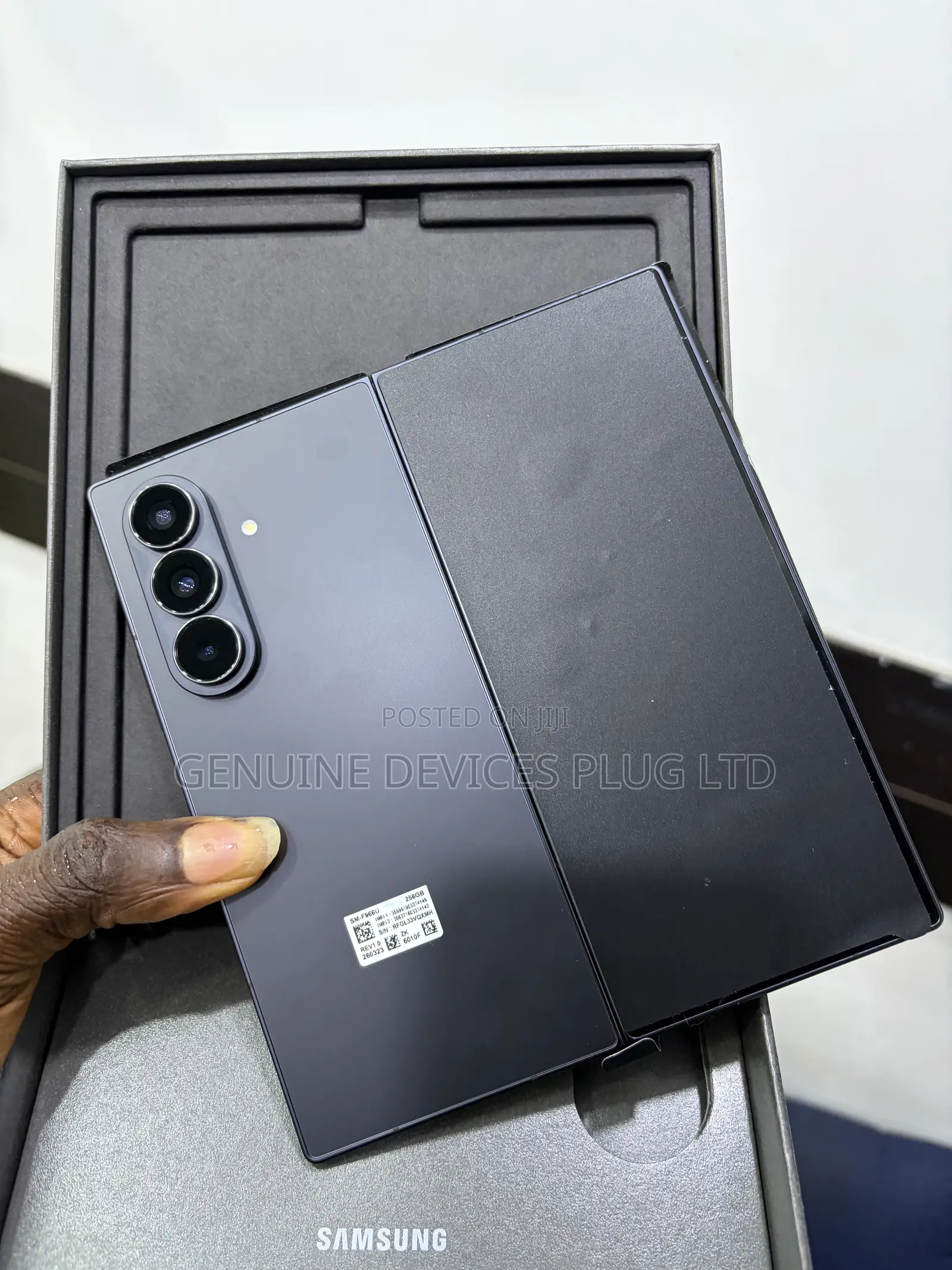 New Samsung Galaxy Z Fold7 256 GB Black