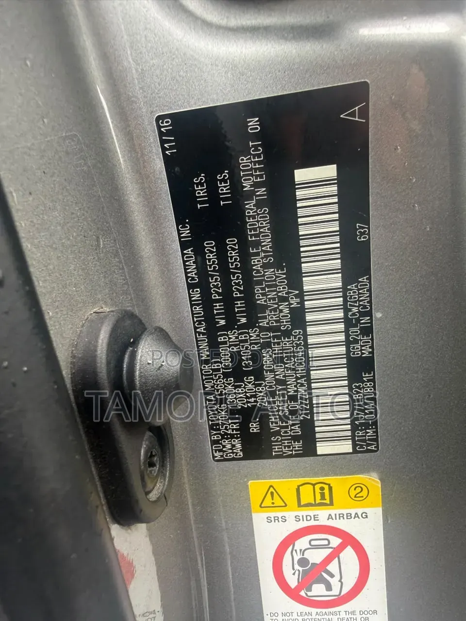Lexus RX 350 FWD 2017 Gray