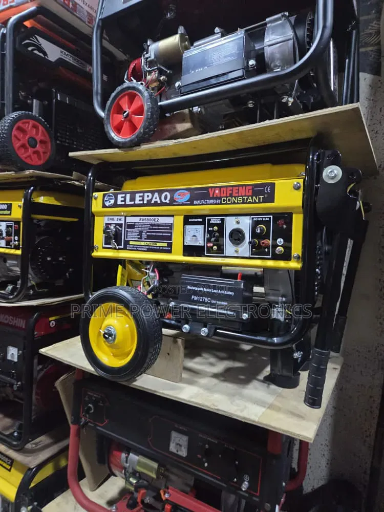 Elepaq Constant 4.5kVA Generator – Strong Performance Guaranteed