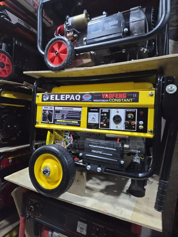 Elepaq Constant 4.5kVA Generator – Strong Performance Guaranteed