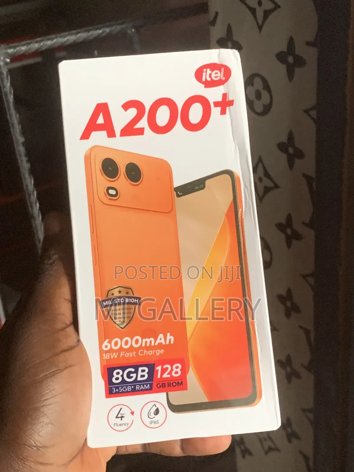 New Itel A200+ 128 GB Black