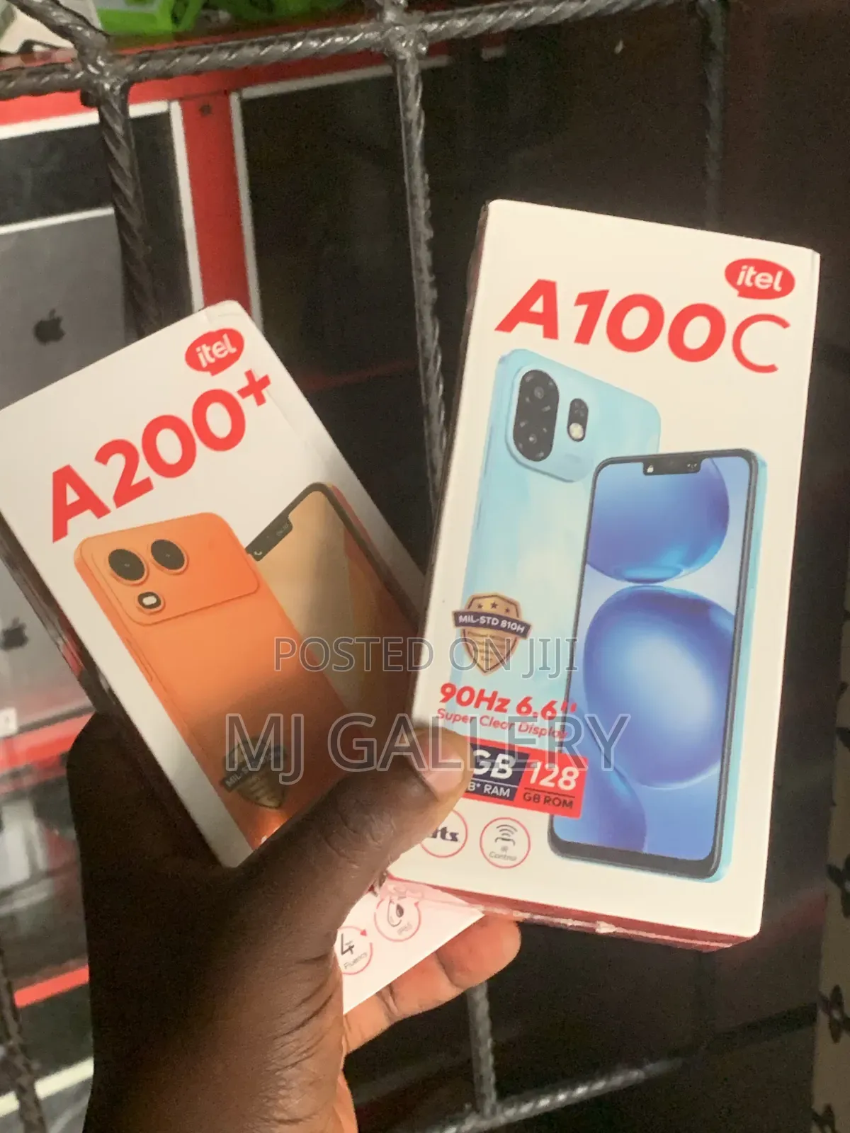 New Itel A200+ 128 GB Black
