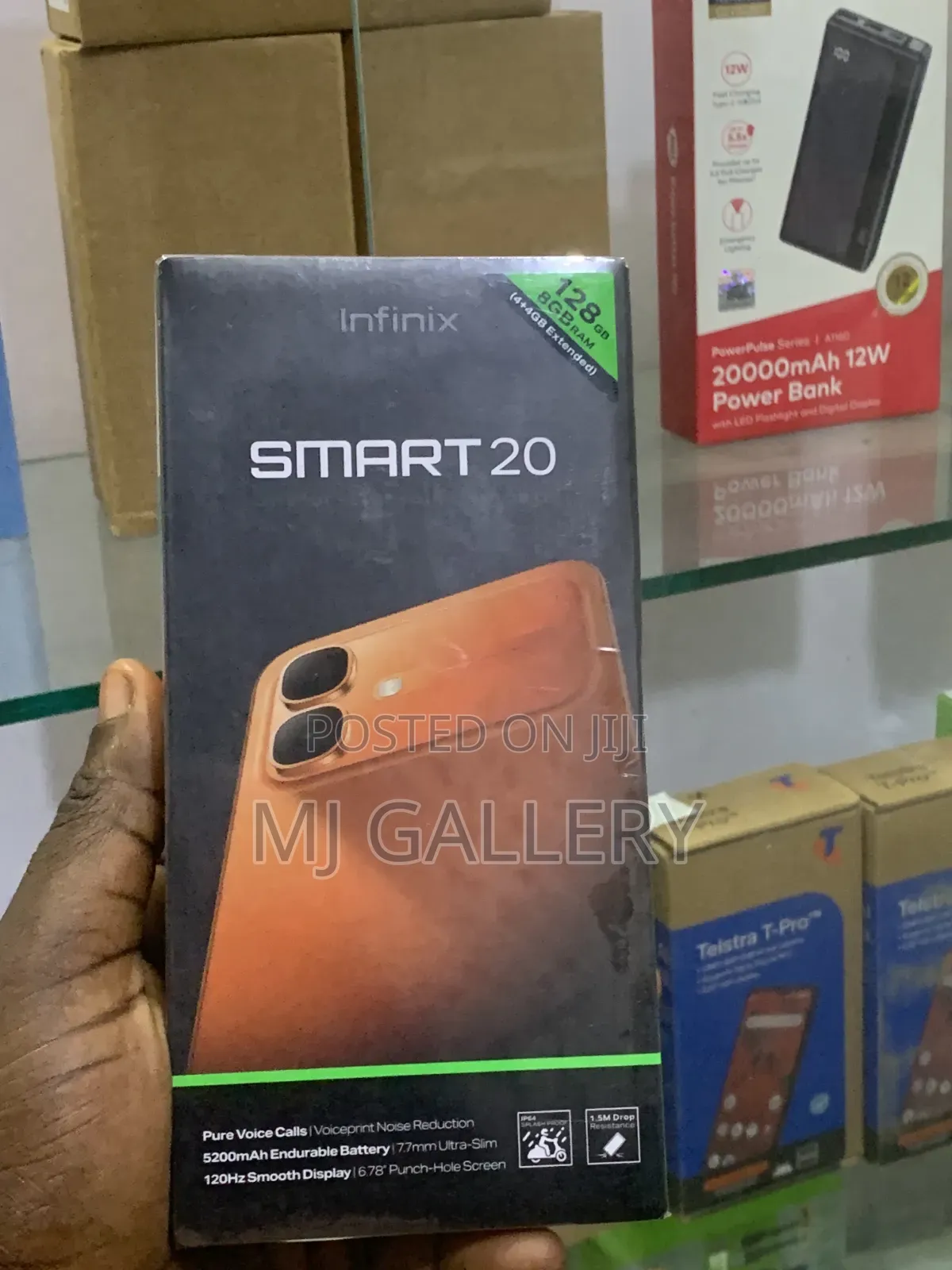 New Infinix Smart 20 128 GB Black