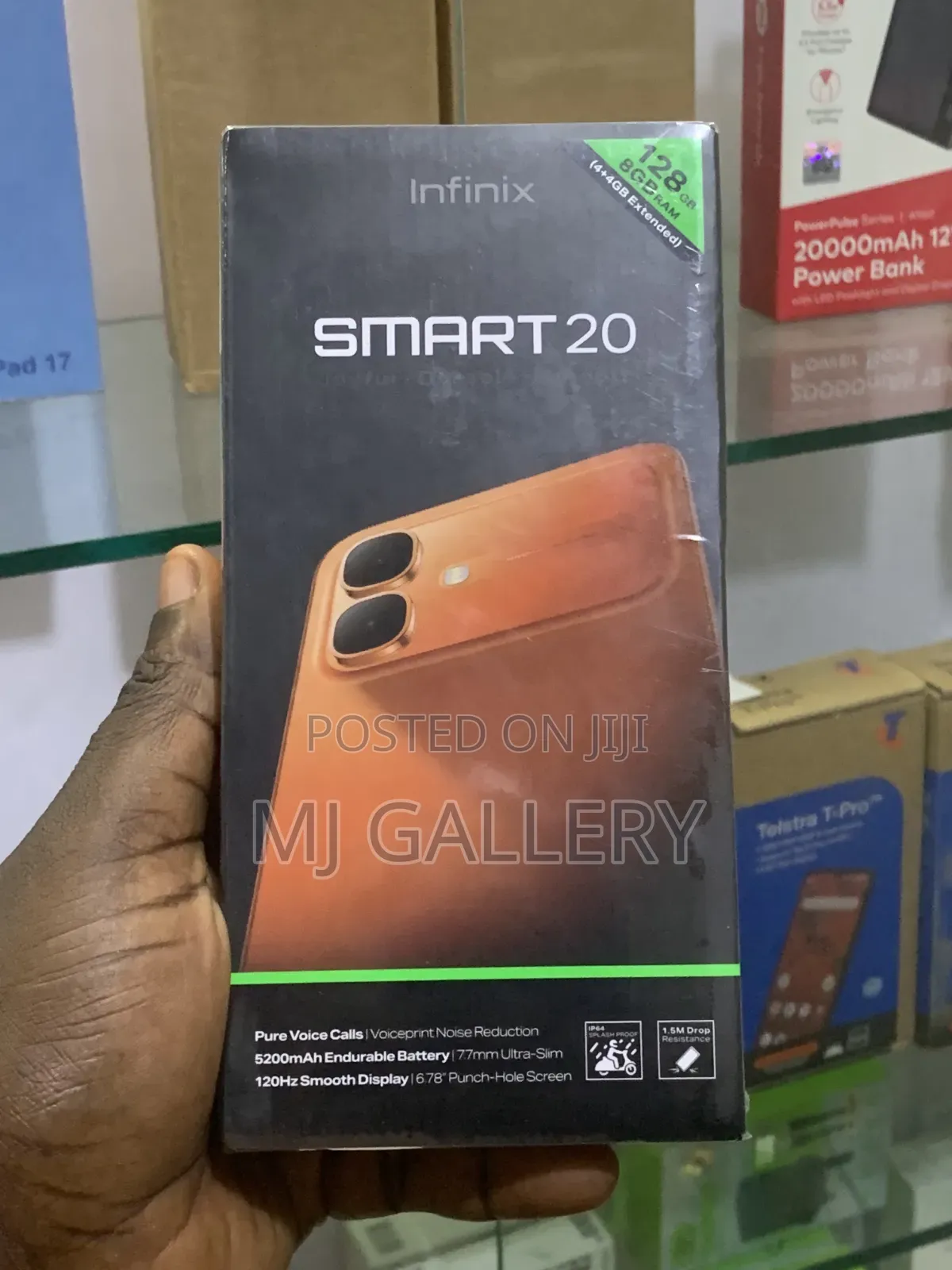 New Infinix Smart 20 128 GB Black