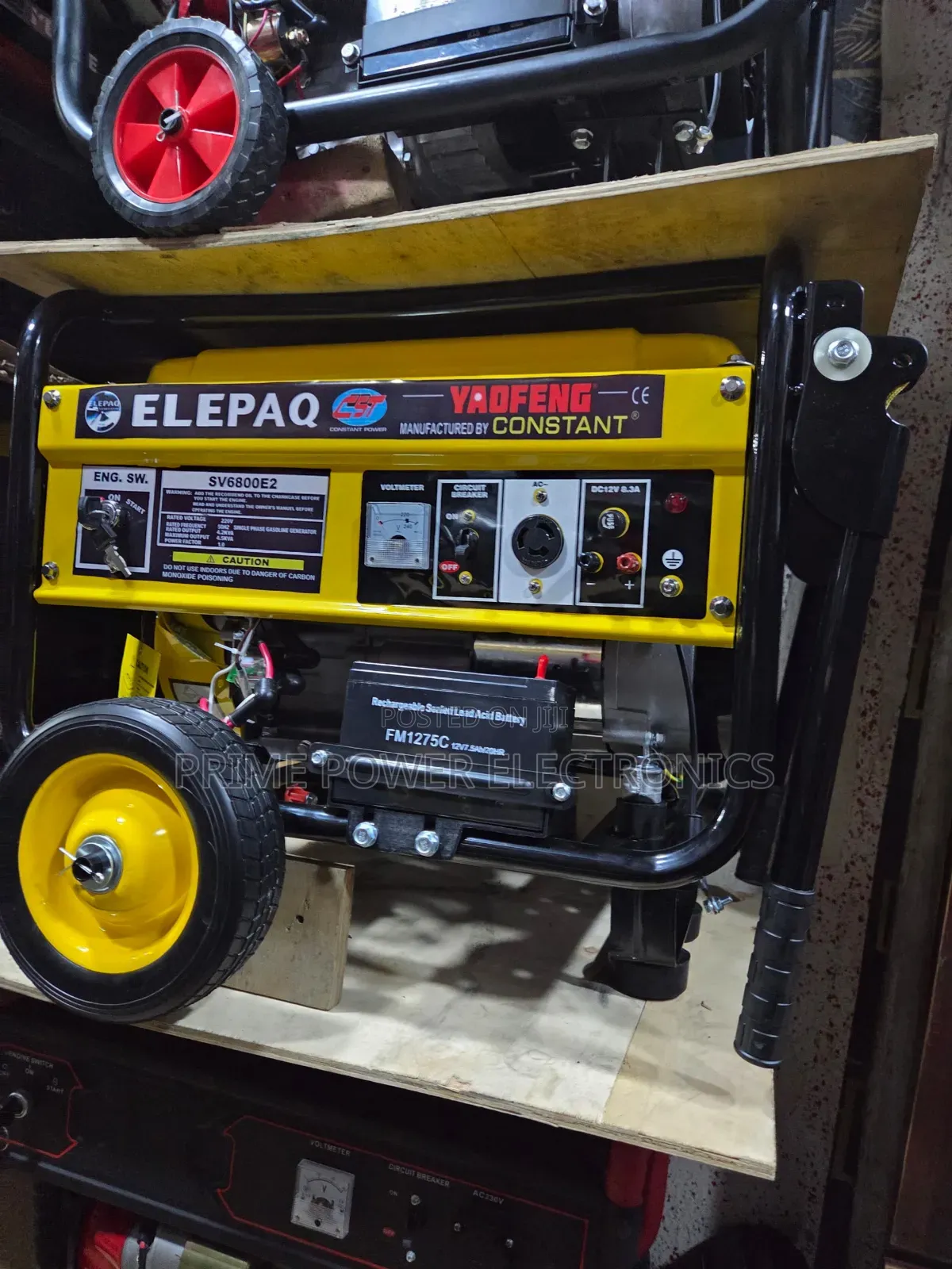 4.5kVA Elepaq Generator – Stable Power for Home and Office