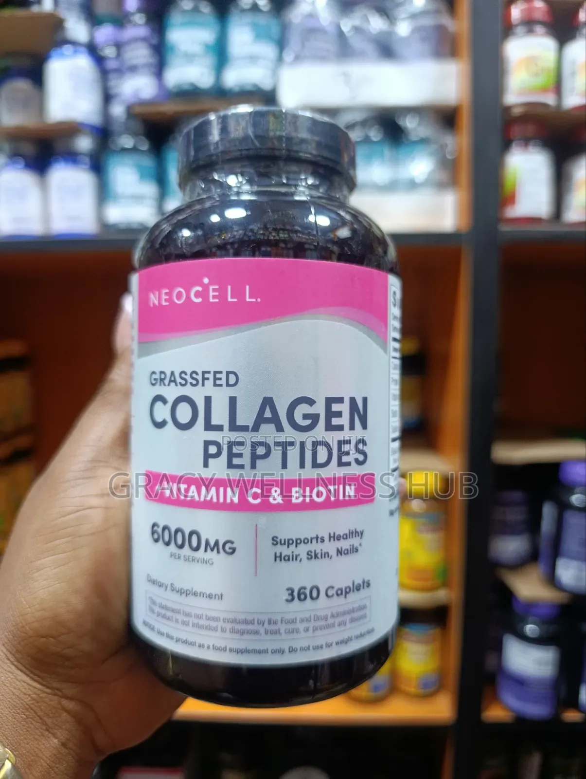 Neocell Grassfed Collagen Peptide 180tablets