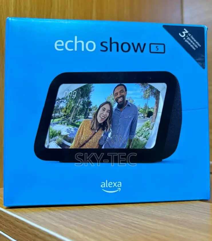 Echo Show5 3third Gen Alexa Voice Command for Smart Homes