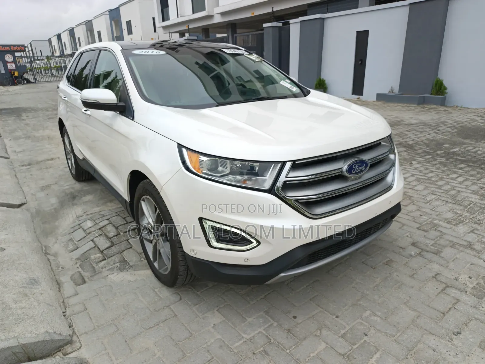 Ford Edge Titanium 4dr AWD (2.0L 4cyl 6A) 2016 White