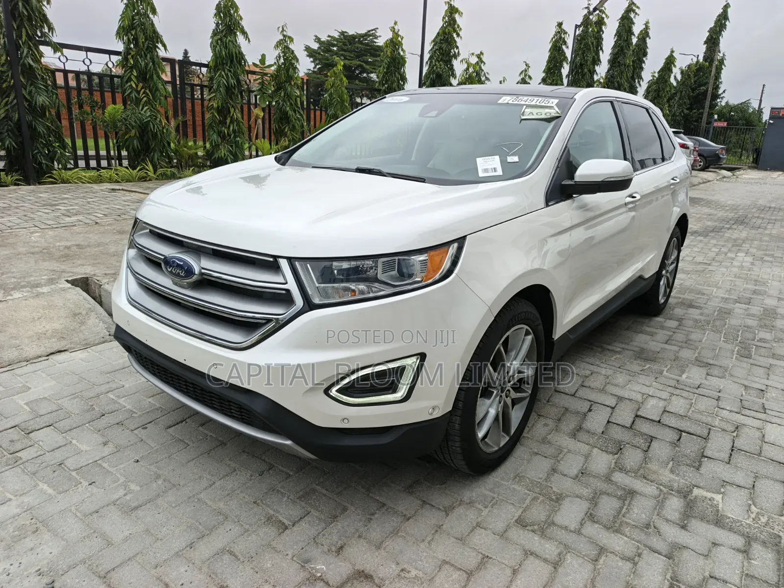 Ford Edge Titanium 4dr AWD (2.0L 4cyl 6A) 2016 White
