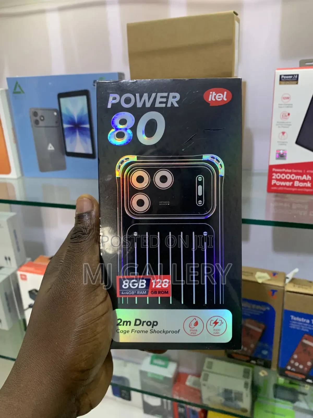 New Itel Power 80 128 GB Black