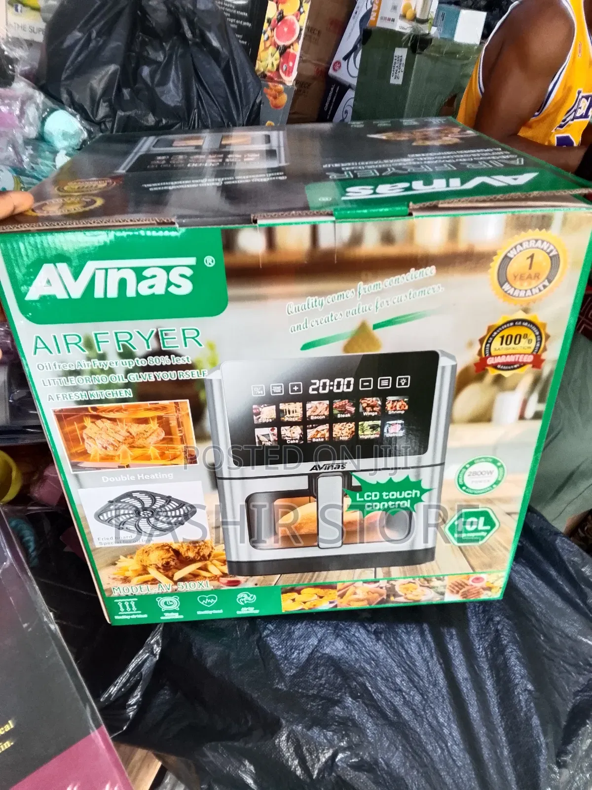 Avinas 10-Liter Digital Air Fryer