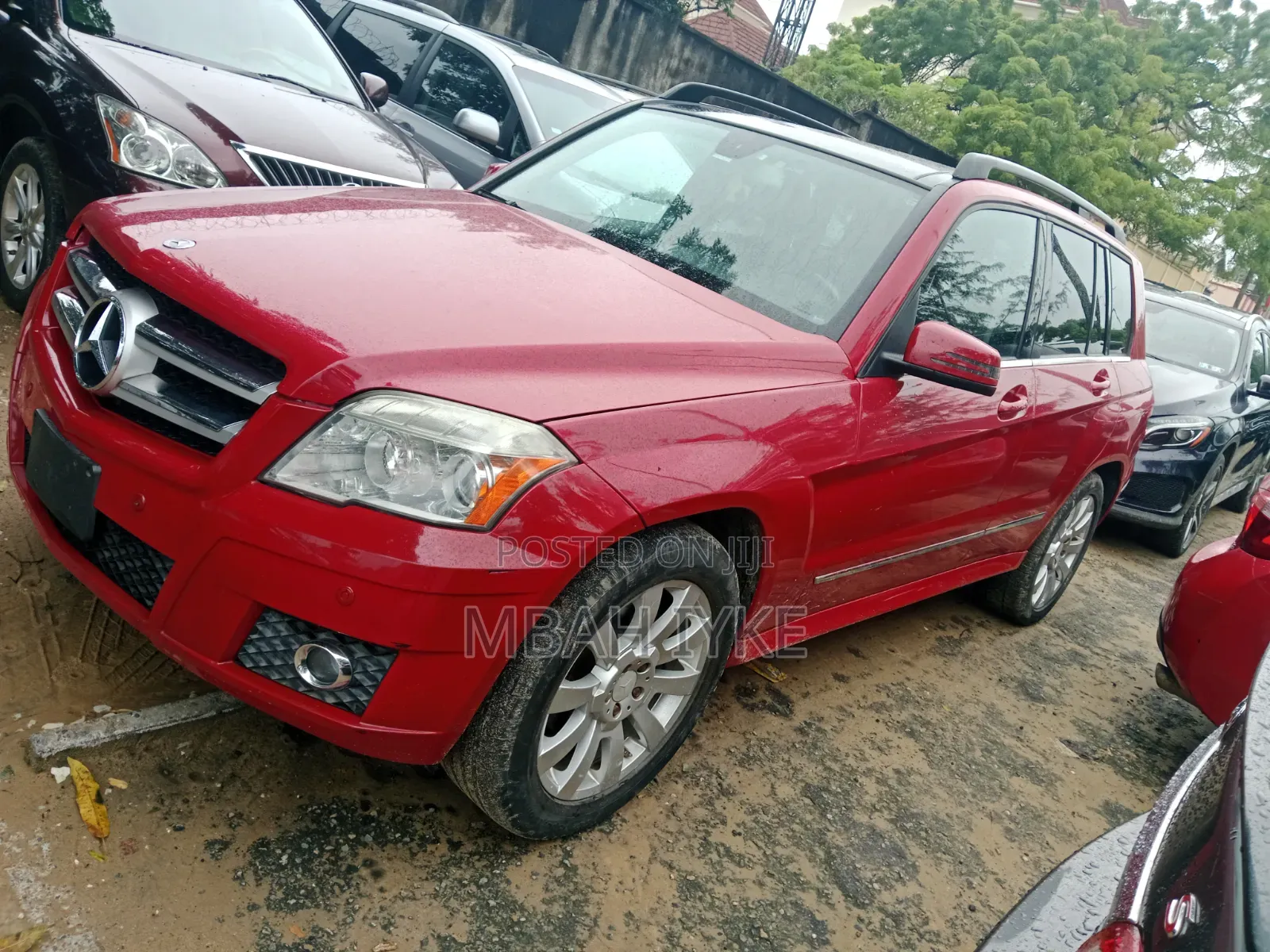 Mercedes-Benz GLK-Class 2011 Red