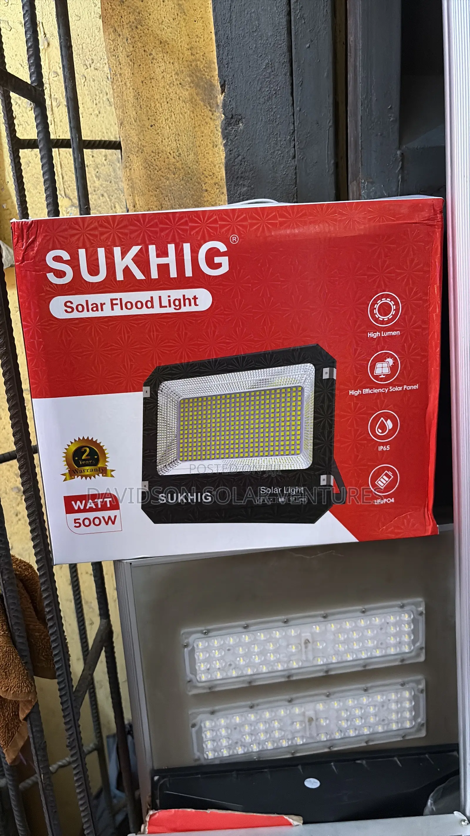 500w Sukhig Solar Flood Light