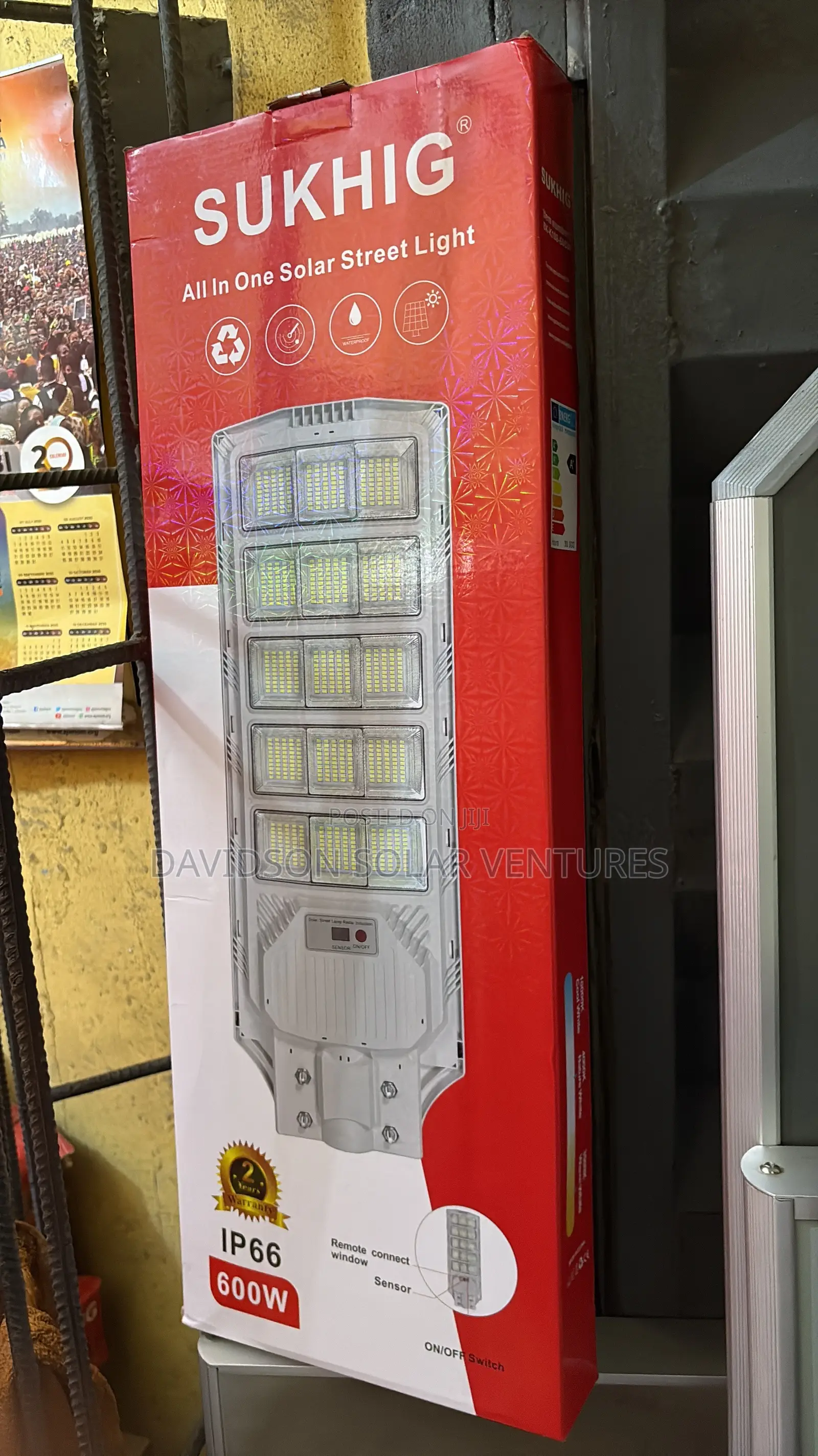 600w 15eyes Sukhig Solar Street Light