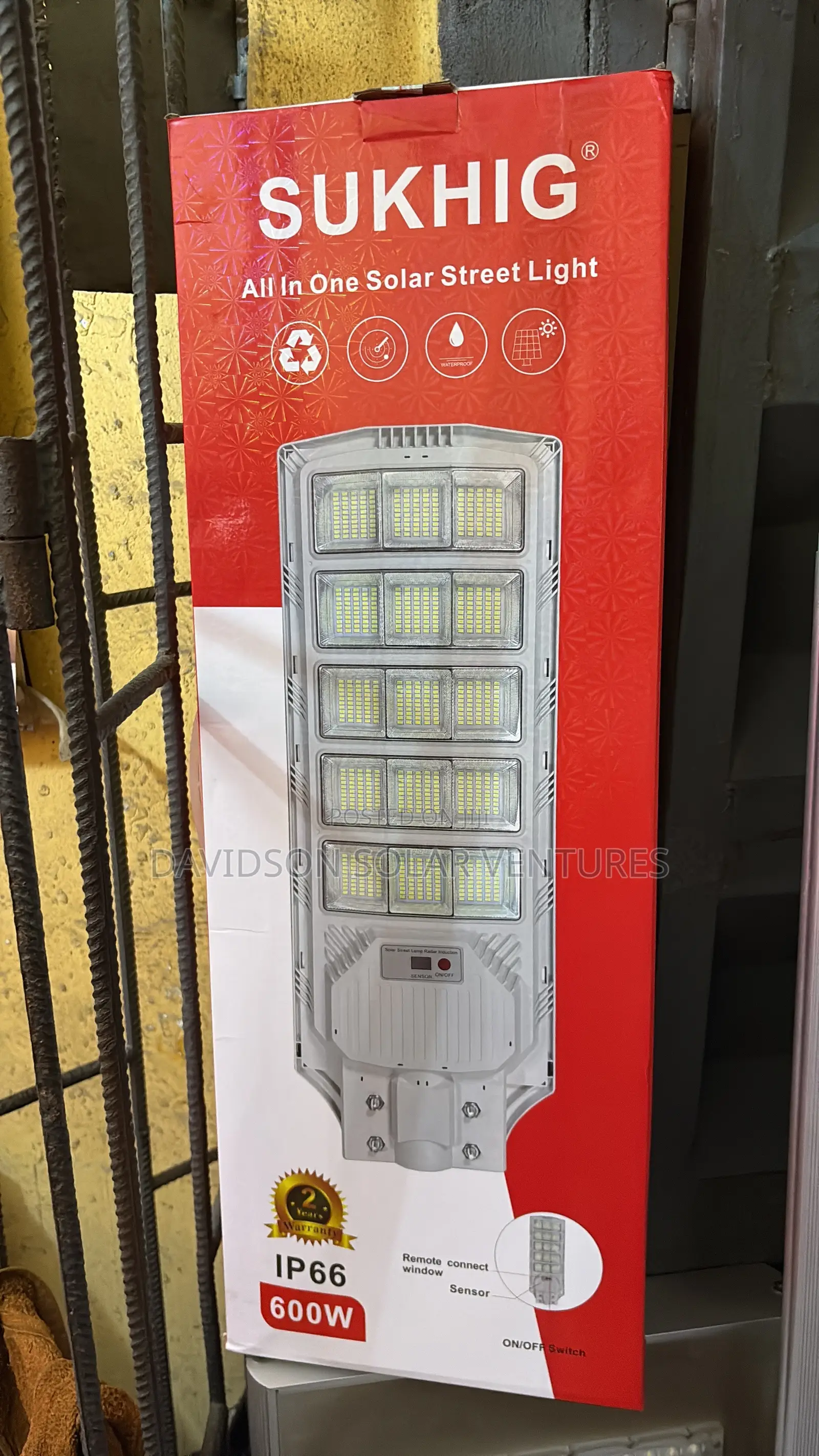 600w 15eyes Sukhig Solar Street Light
