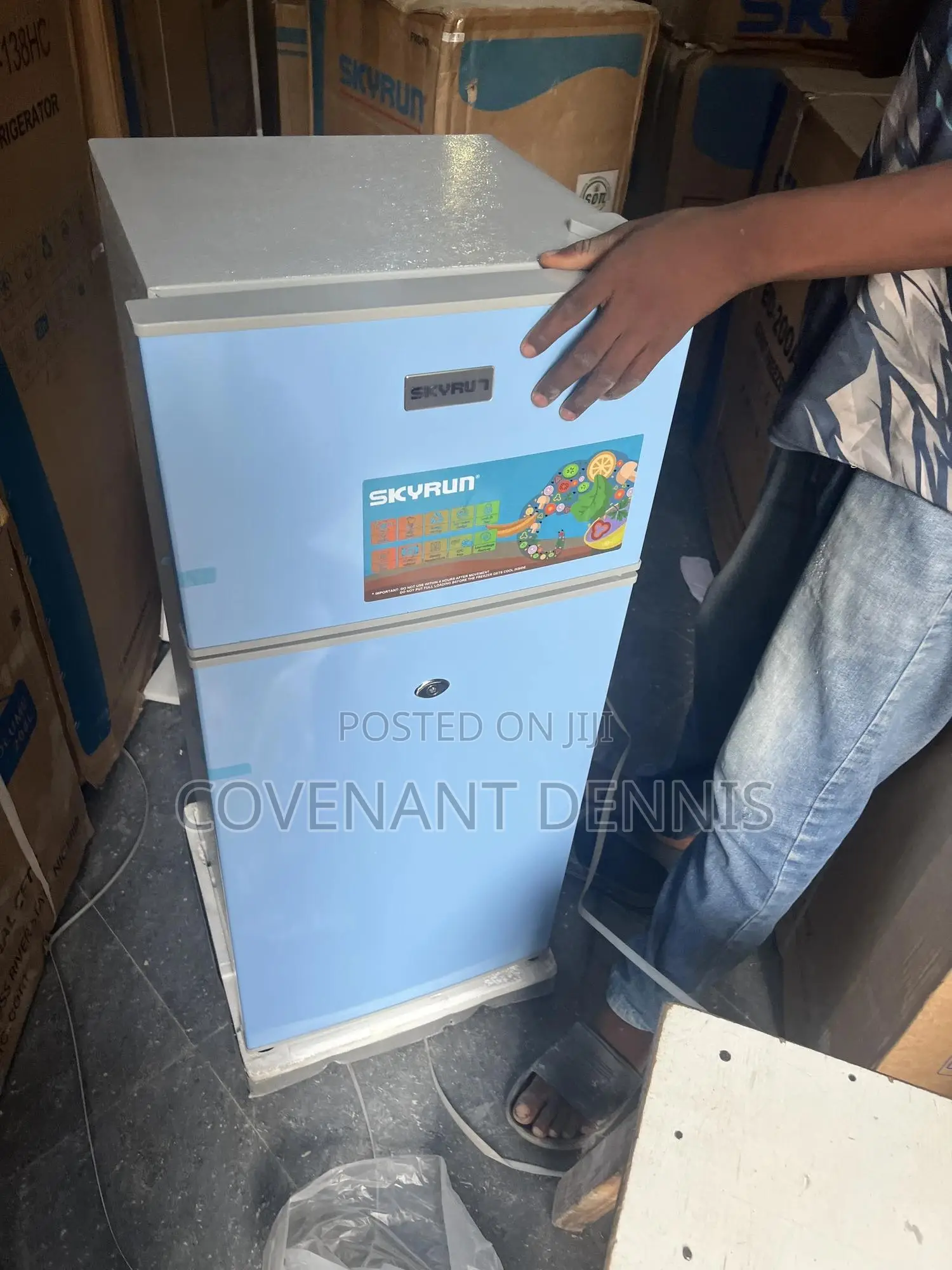Skyrun Double Door Inverter Fridge