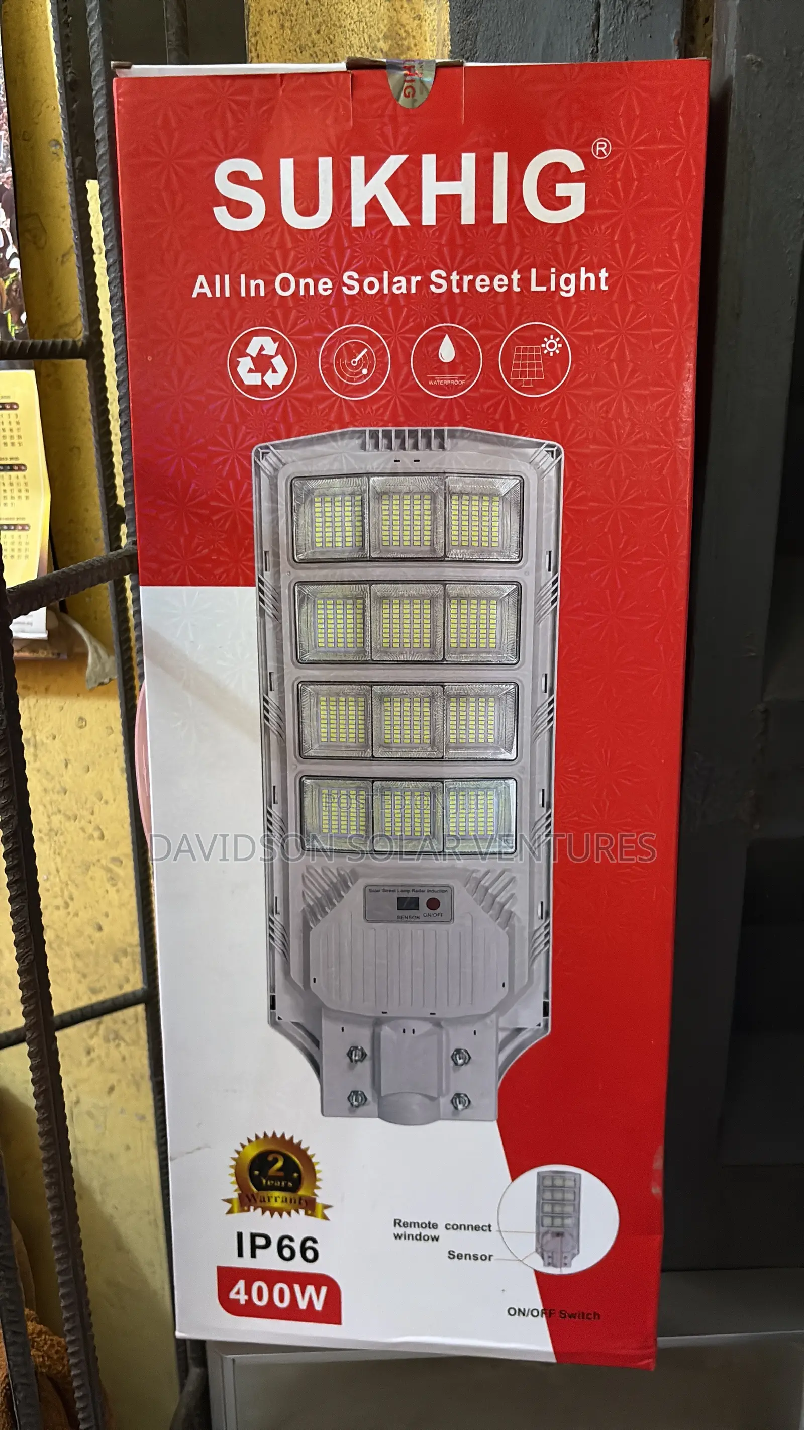 400w Sukhig Solar Street Light