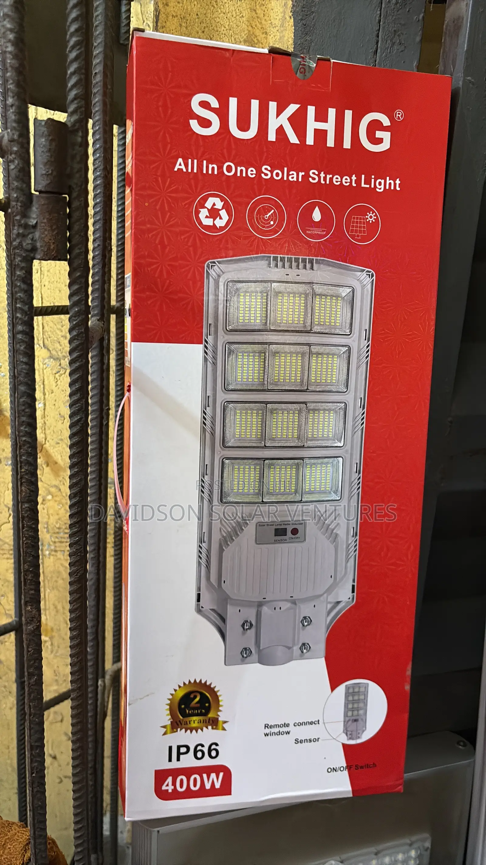 400w Sukhig Solar Street Light