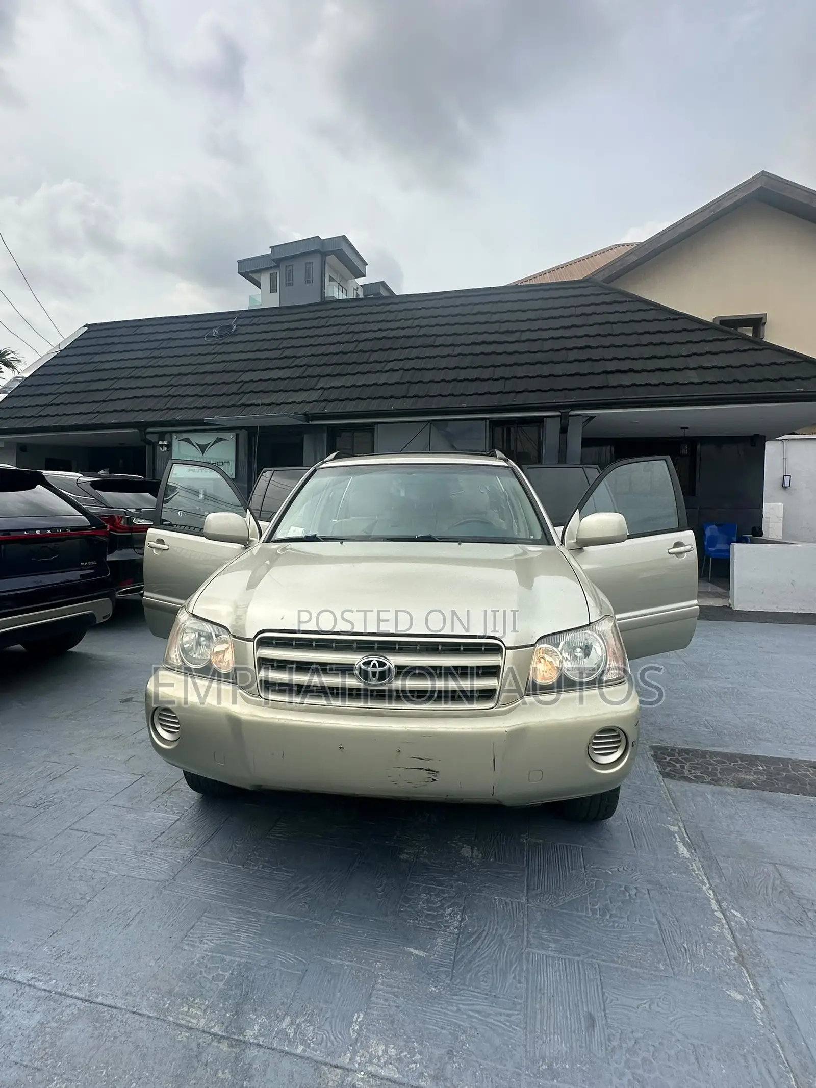 Toyota Highlander 2003 Gold
