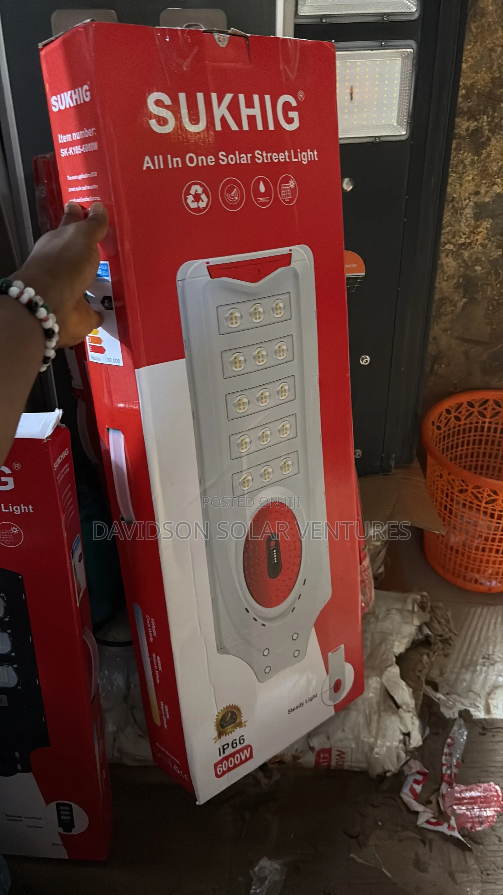 6000w Sukhig Solar Street Light