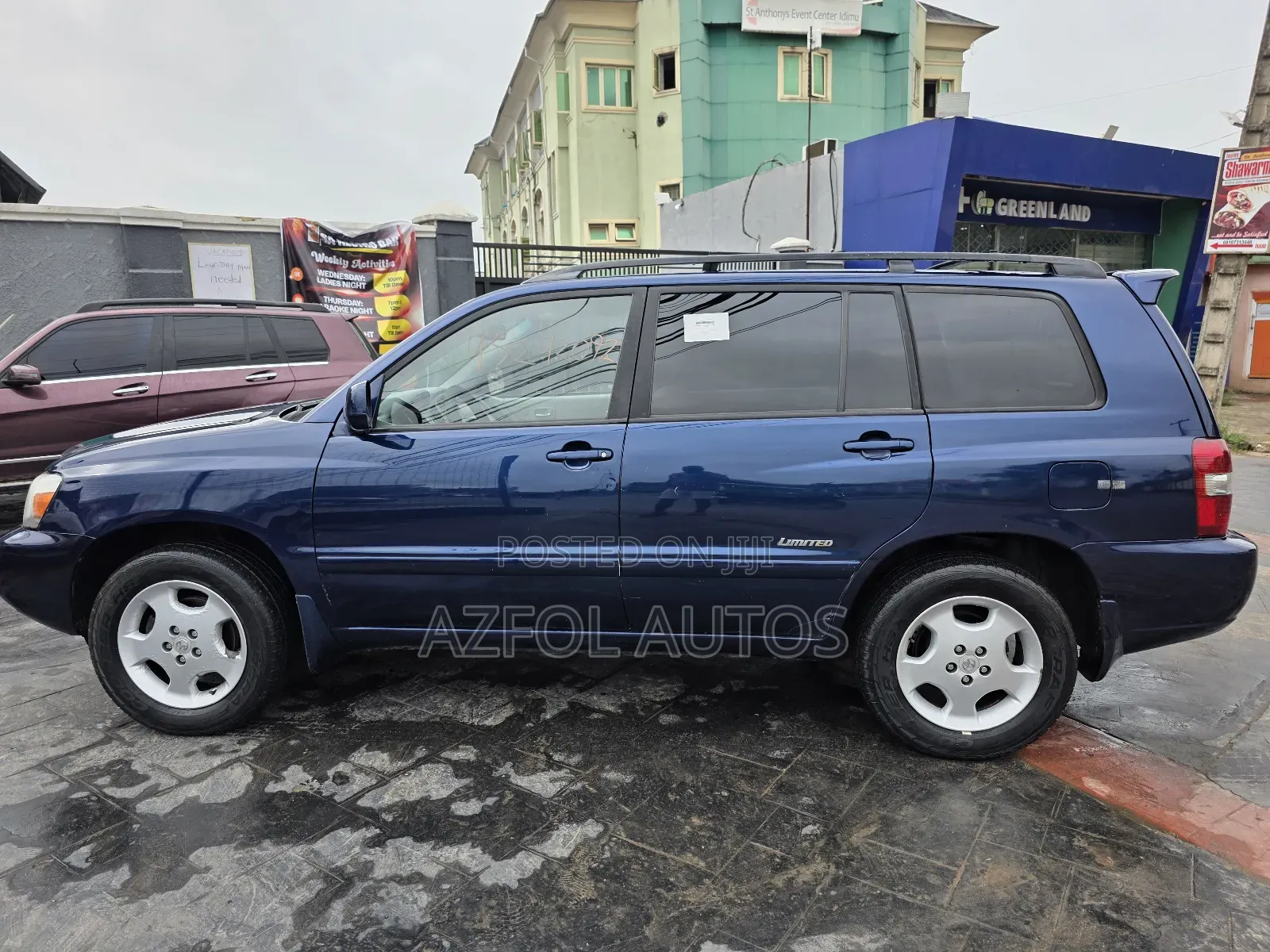 Toyota Highlander Limited V6 4x4 2007 Blue