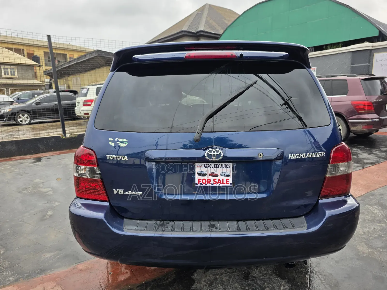 Toyota Highlander Limited V6 4x4 2007 Blue