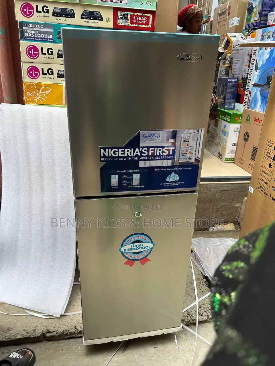 Thermocool 205L Double Door Refrigerator