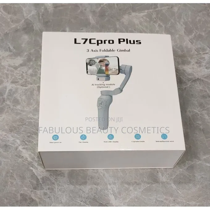 COMITOK L7C Pro, 3-Axis Gimbal Stabilizer for Smartphone