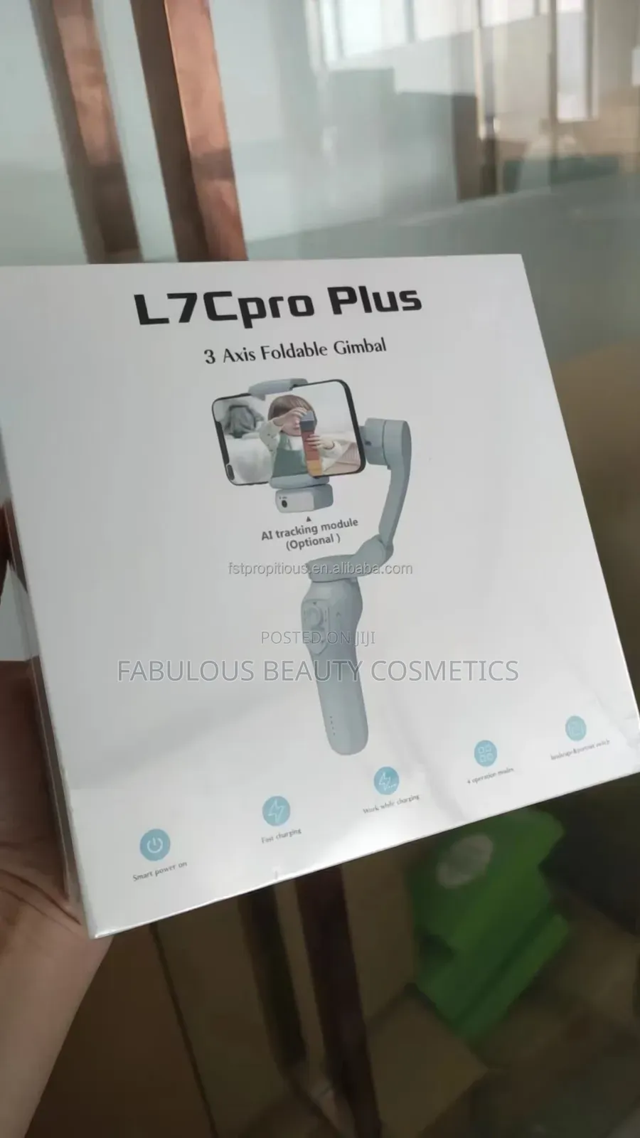 COMITOK L7C Pro, 3-Axis Gimbal Stabilizer for Smartphone