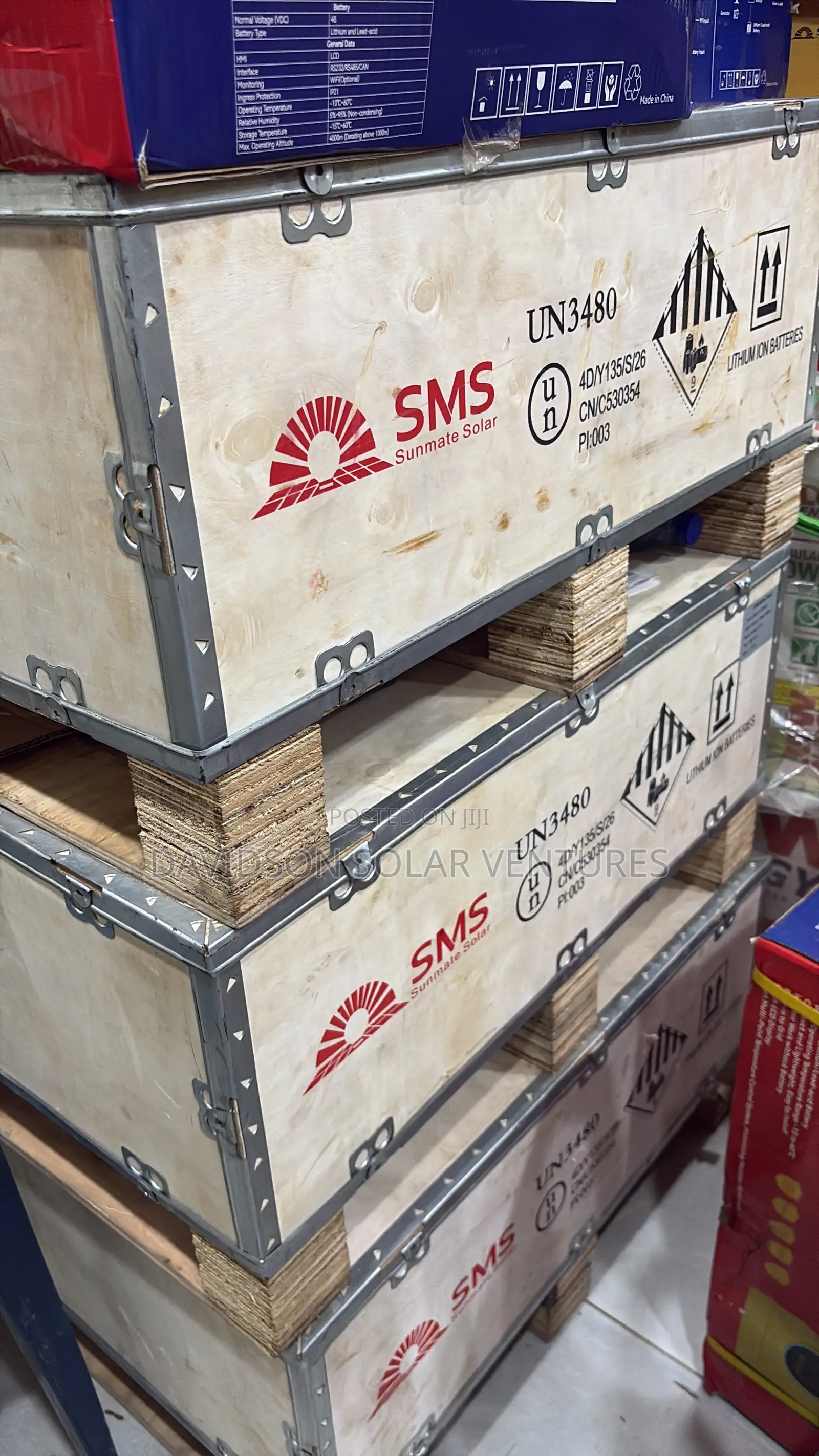 48v 10kwh SMS Lithium Ion Battery