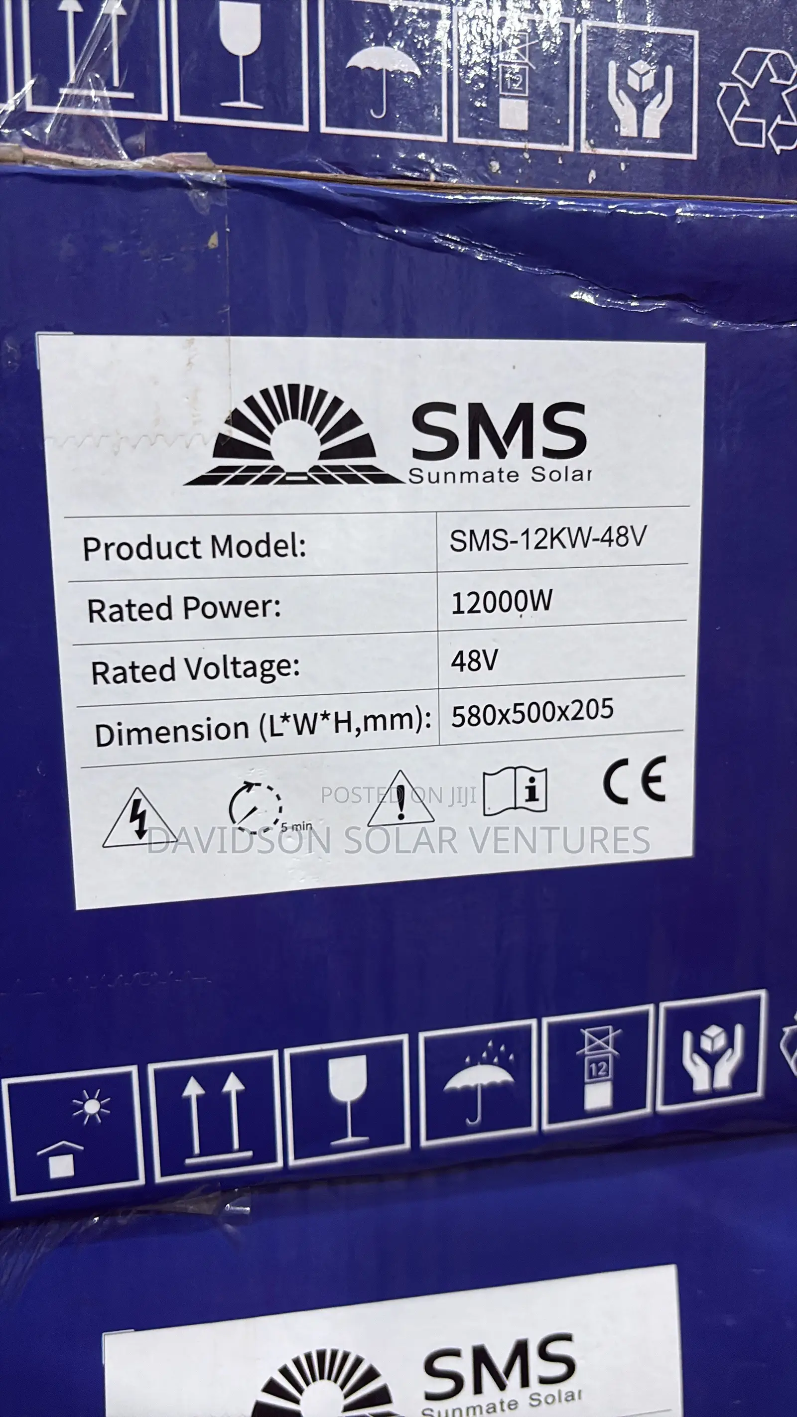48v 12kva SMS Off Grid Solar Inverter