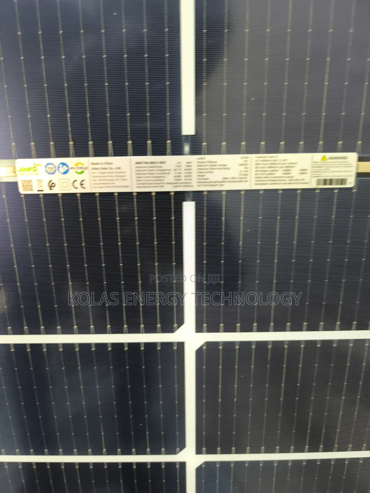 Original Jinko 715watts Bifacial Solar Panel