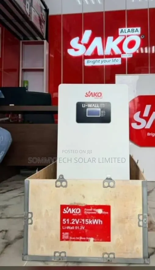 15kwh_51.2v Sako Luthiun Ion Battery