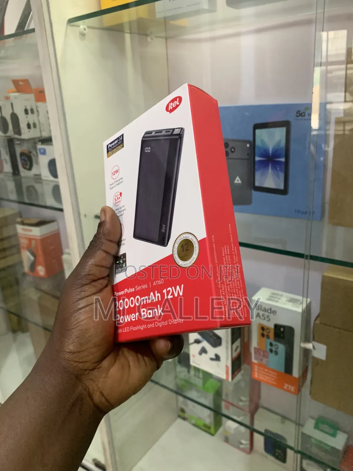 Itel 20,000mah Power Bank