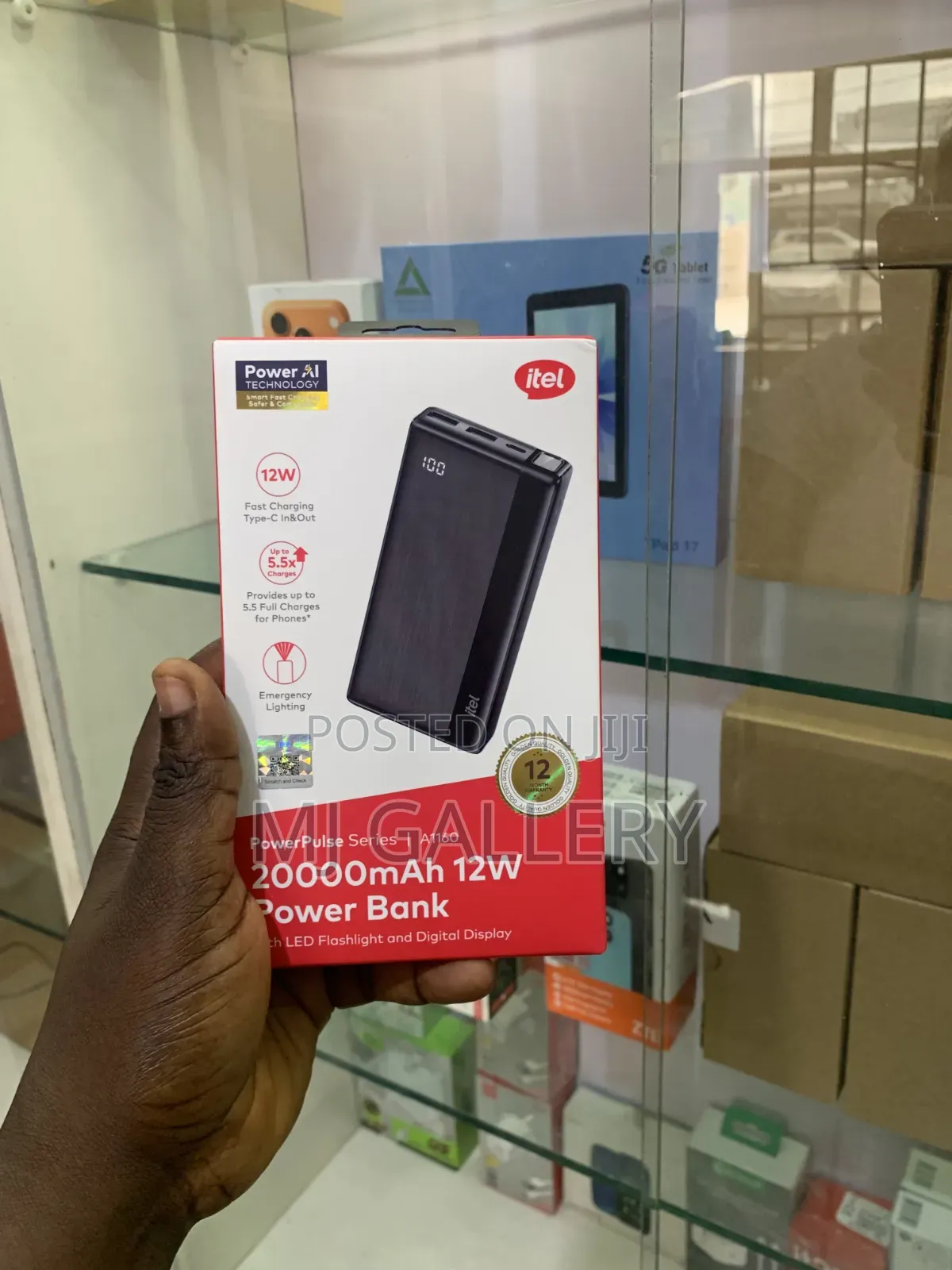 Itel 20,000mah Power Bank