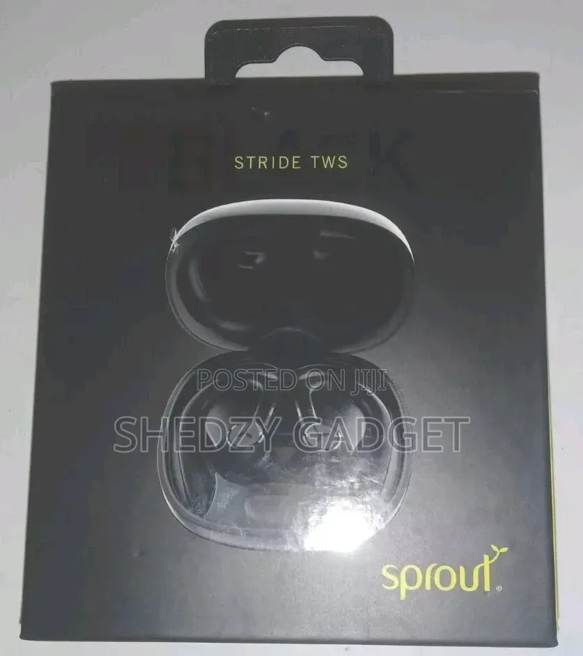 SPROUT STRIDE TWS (Black) Elite Series Earbud