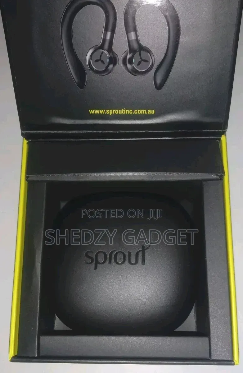 SPROUT STRIDE TWS (Black) Elite Series Earbud