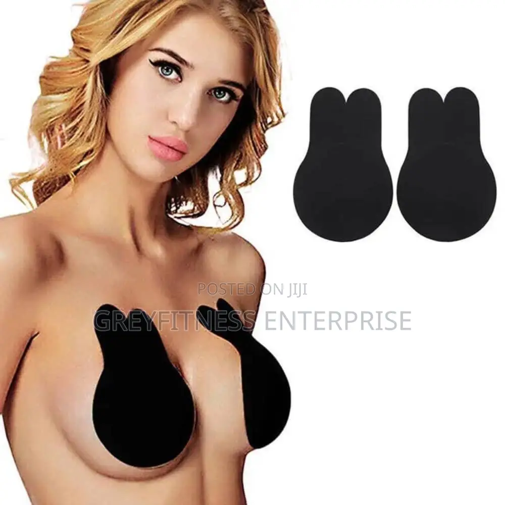 Adhesive Strapless Backless Bra Rabbit Ear