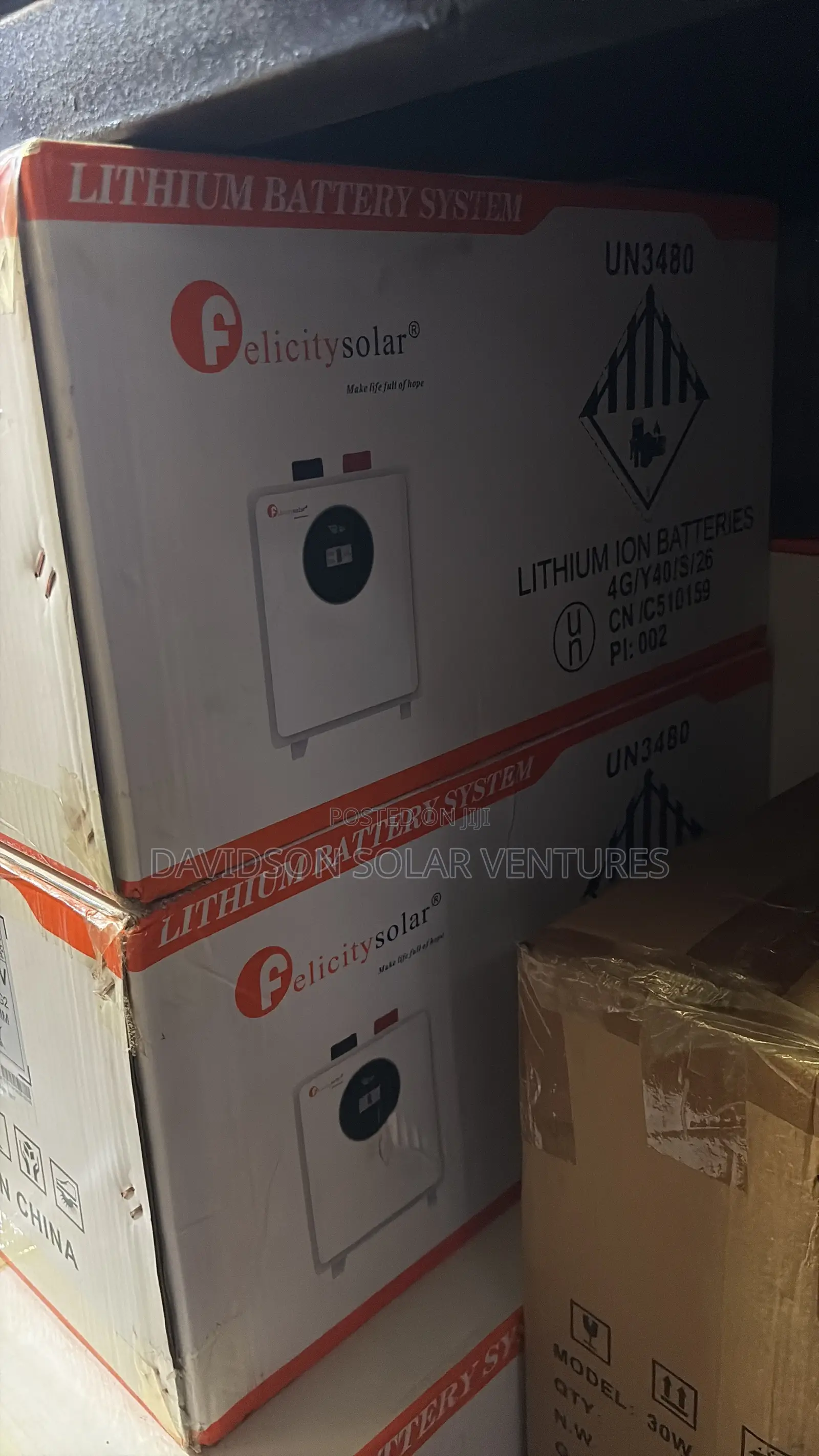 24v 2.5kwh Felicity Solar Lithium Ion Battery